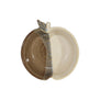 Handmade Small Apple Shaped Serving Ceramic Bowl - clayinmotion