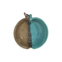 Handmade Small Apple Shaped Serving Ceramic Bowl - clayinmotion