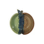 Handmade Small Apple Shaped Serving Ceramic Bowl - clayinmotion