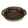 Small Oval Shaped Handmade Ceramic Baker - clayinmotion